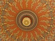 Il soffitto della Sala Concerto - Ateneo Romano